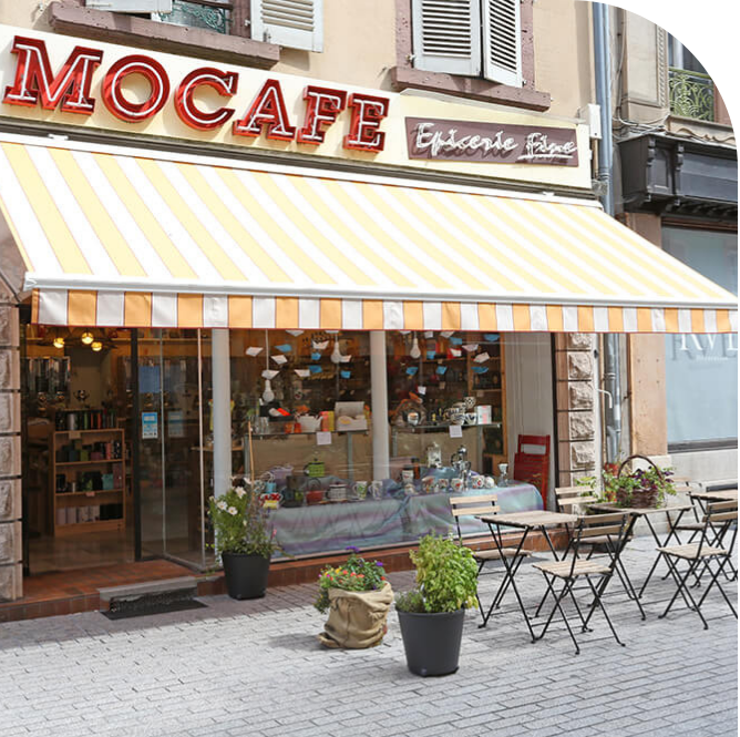 Boutique Mocafé vieille ville de Belfort